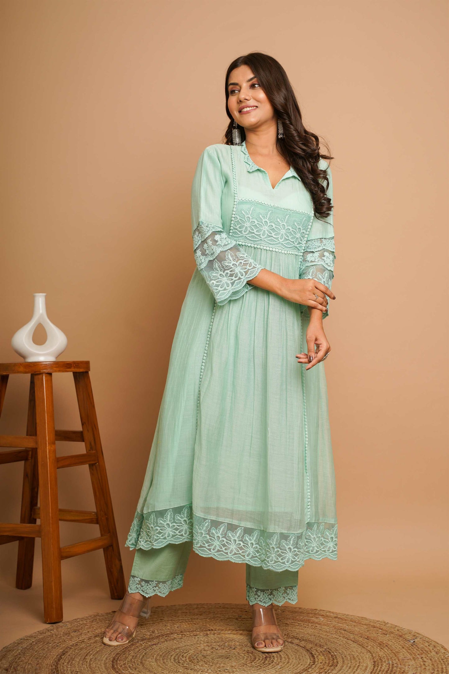 Mint Green Dress