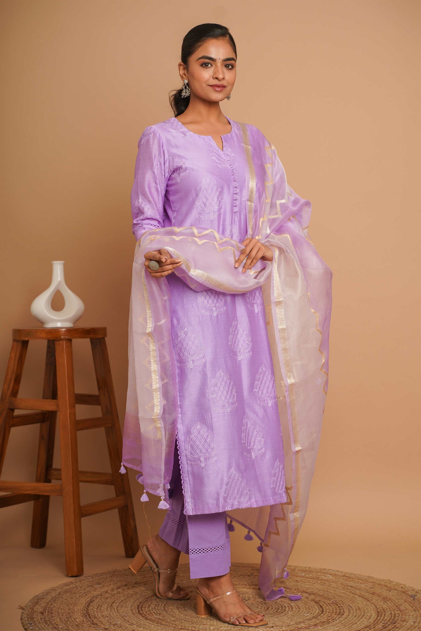 Lavender Suit Set