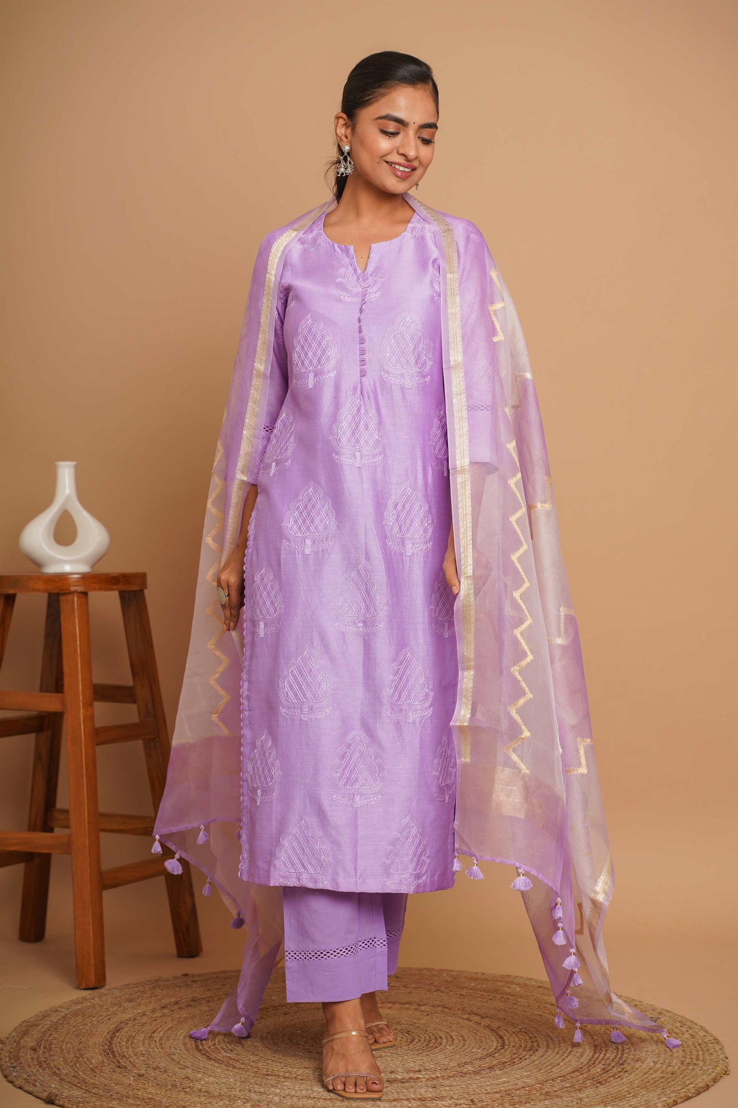 Lavender Suit Set