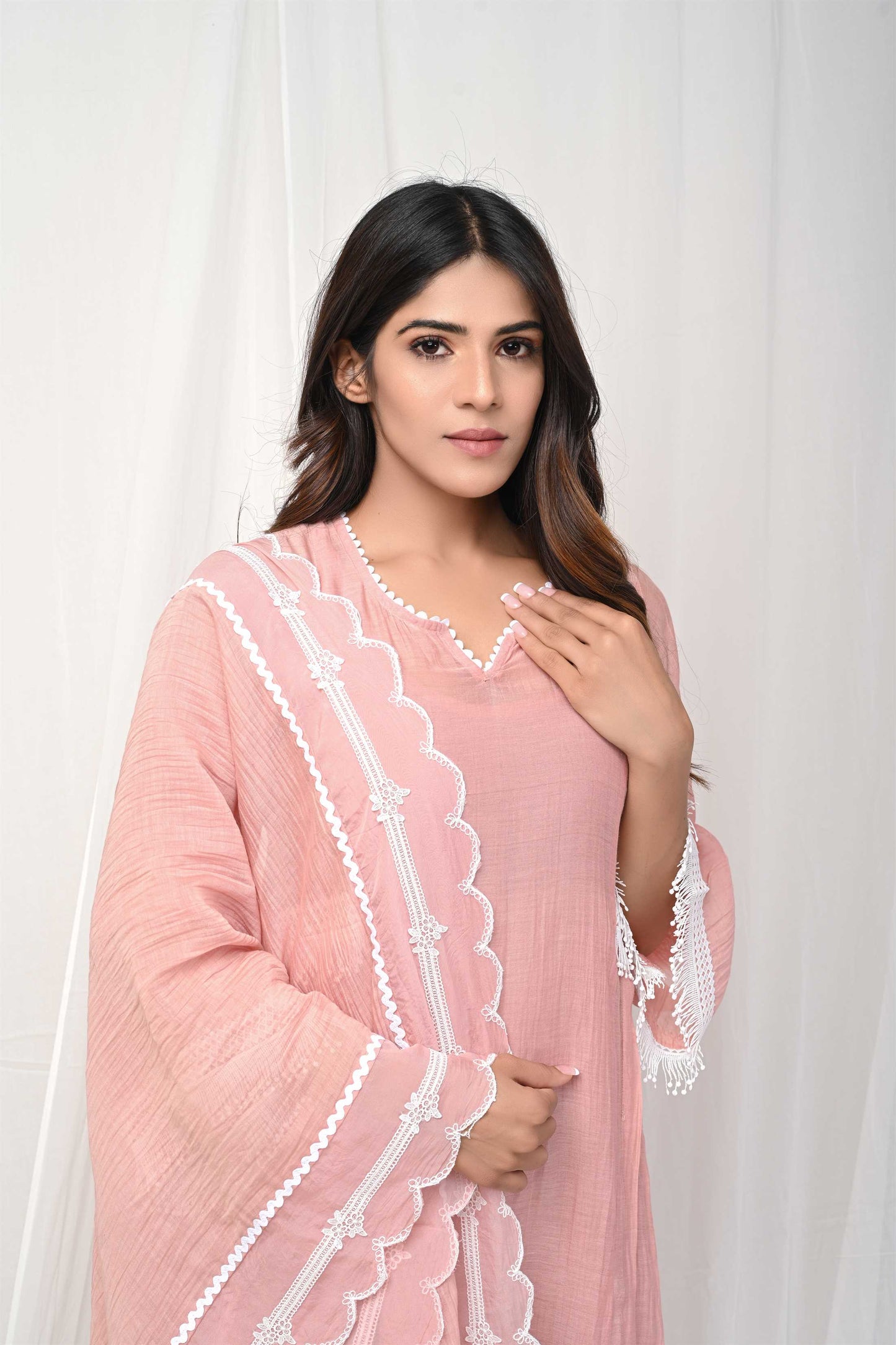Crepe Color Dress