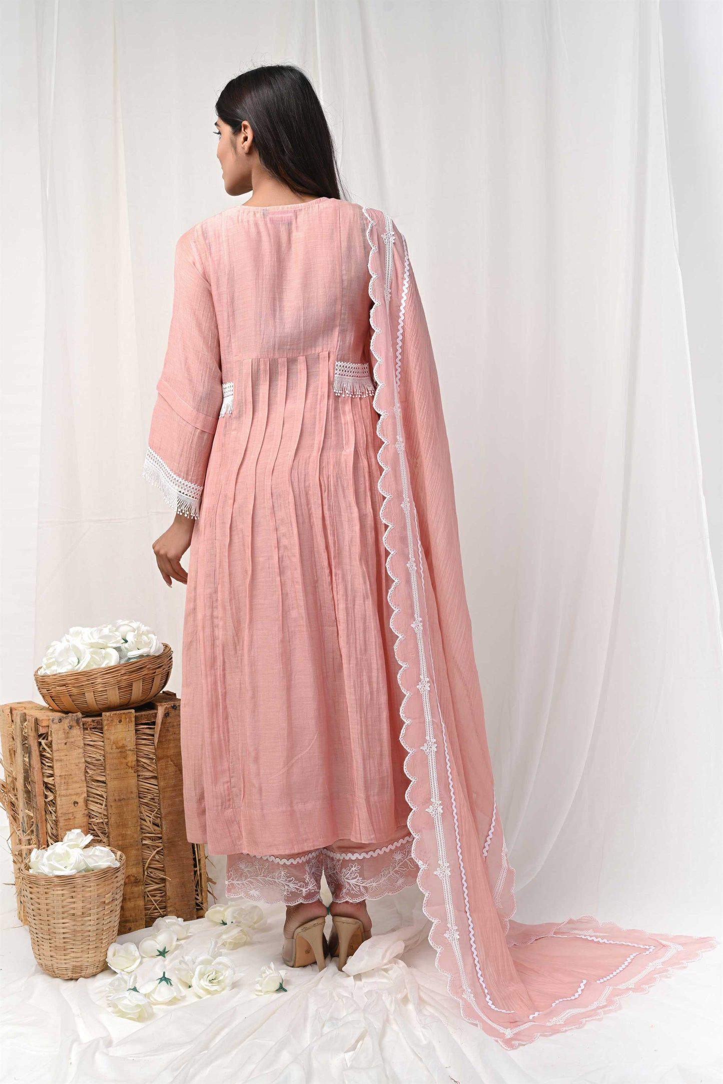 Crepe Color Dress