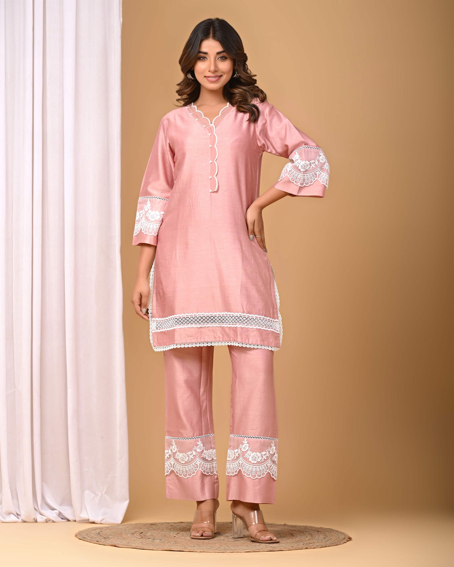 Dusty Peach Co-ord Set