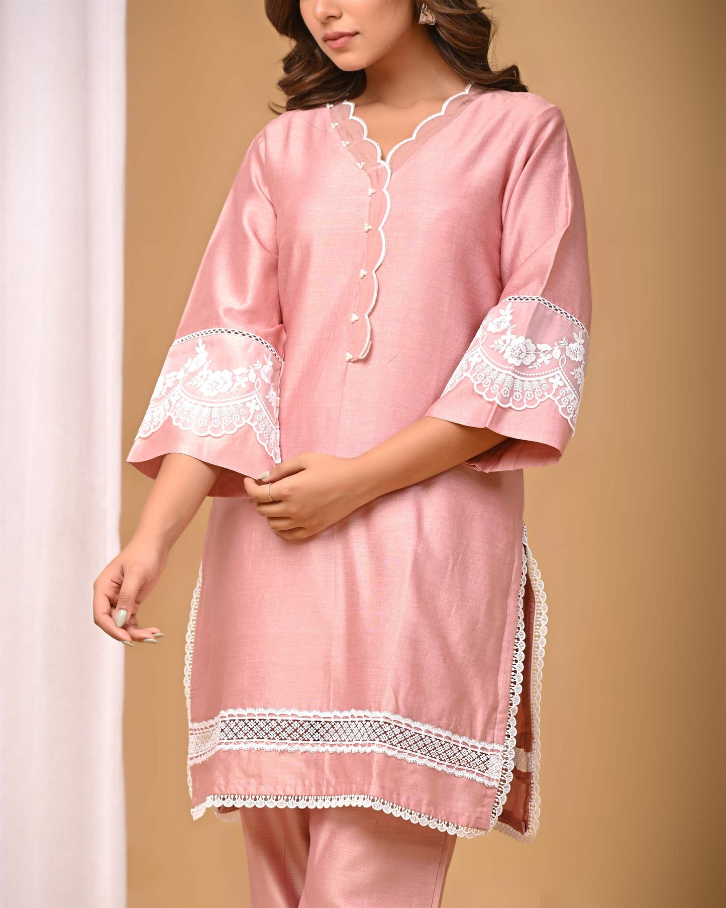 Dusty Peach Co-ord Set