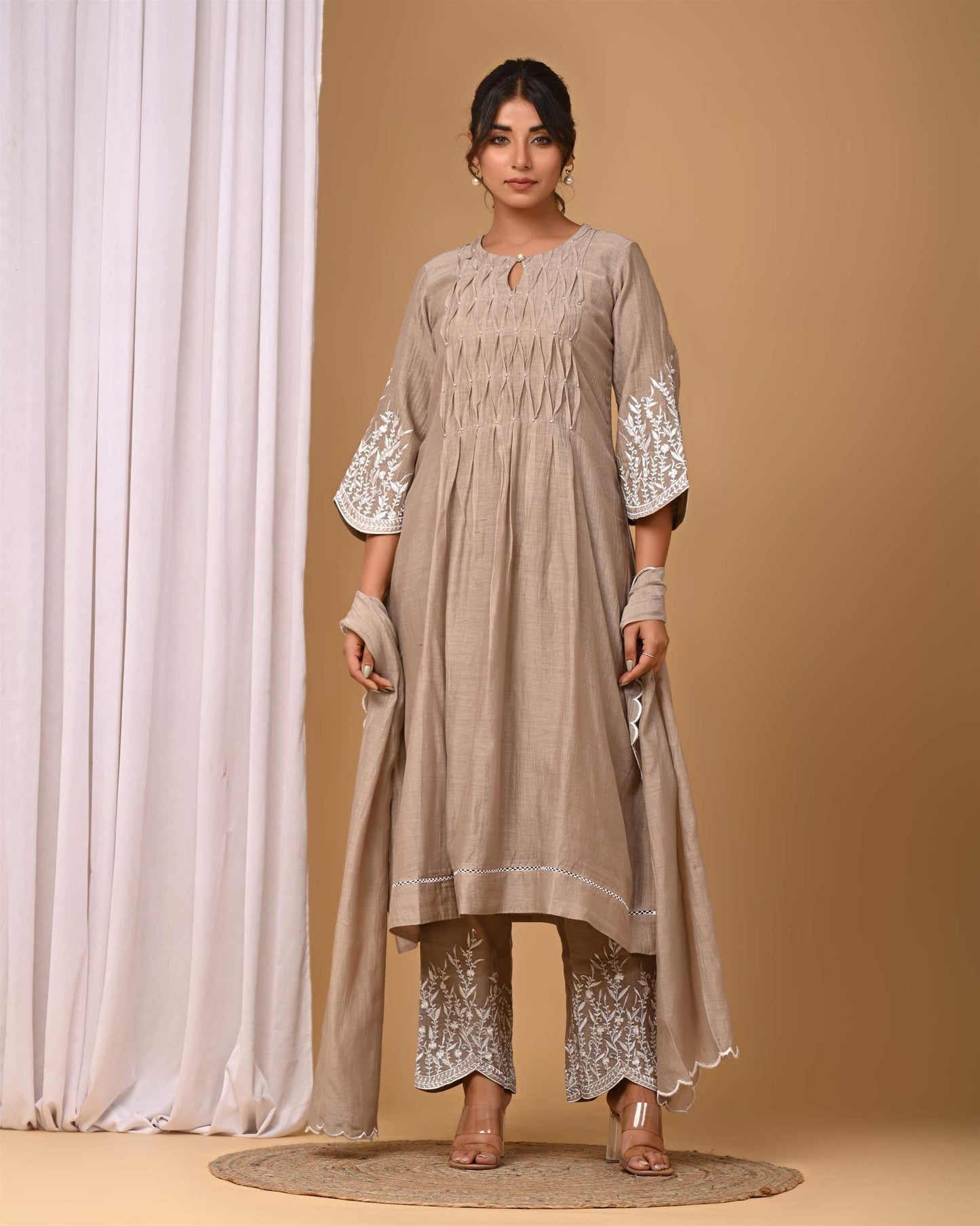 Warm Walnut Suit set