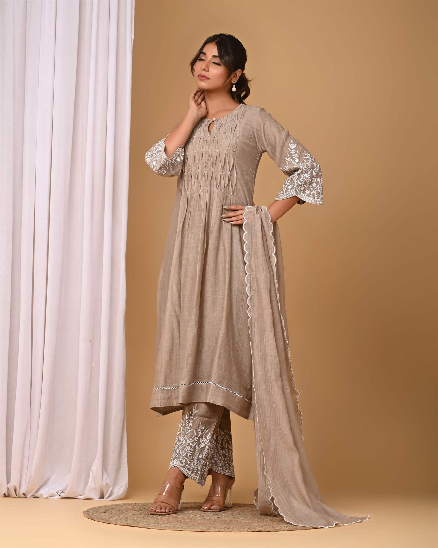 Warm Walnut Suit set