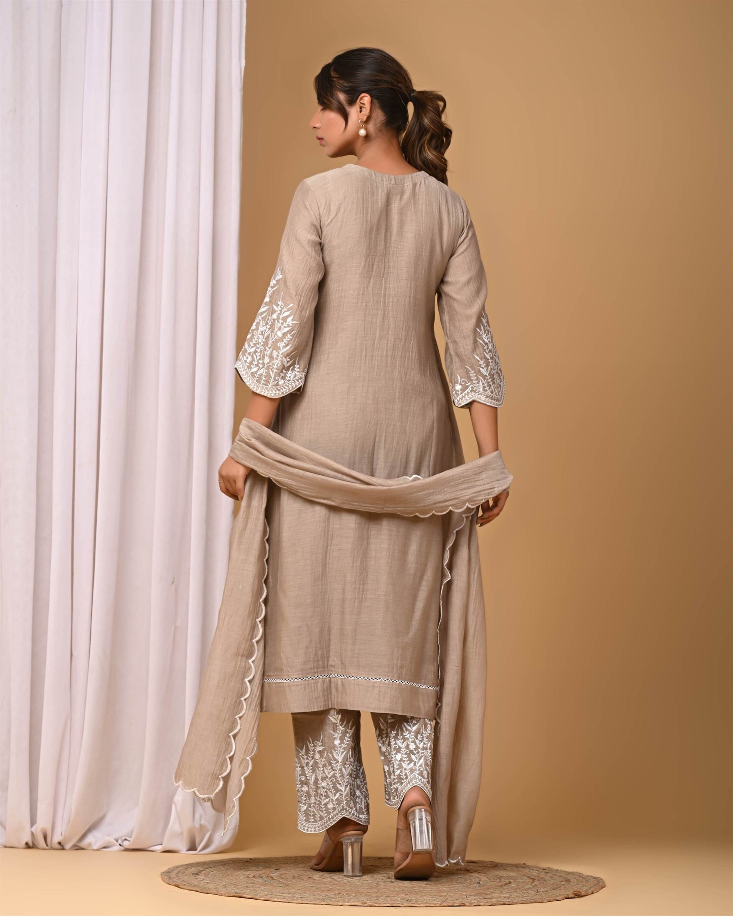 Warm Walnut Suit set