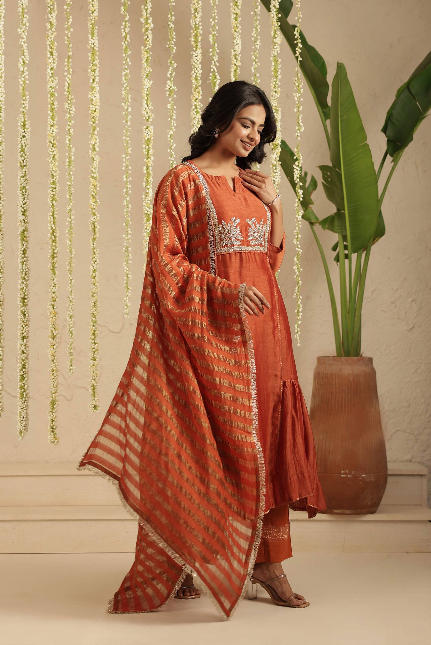 Rust Tier Anarkali