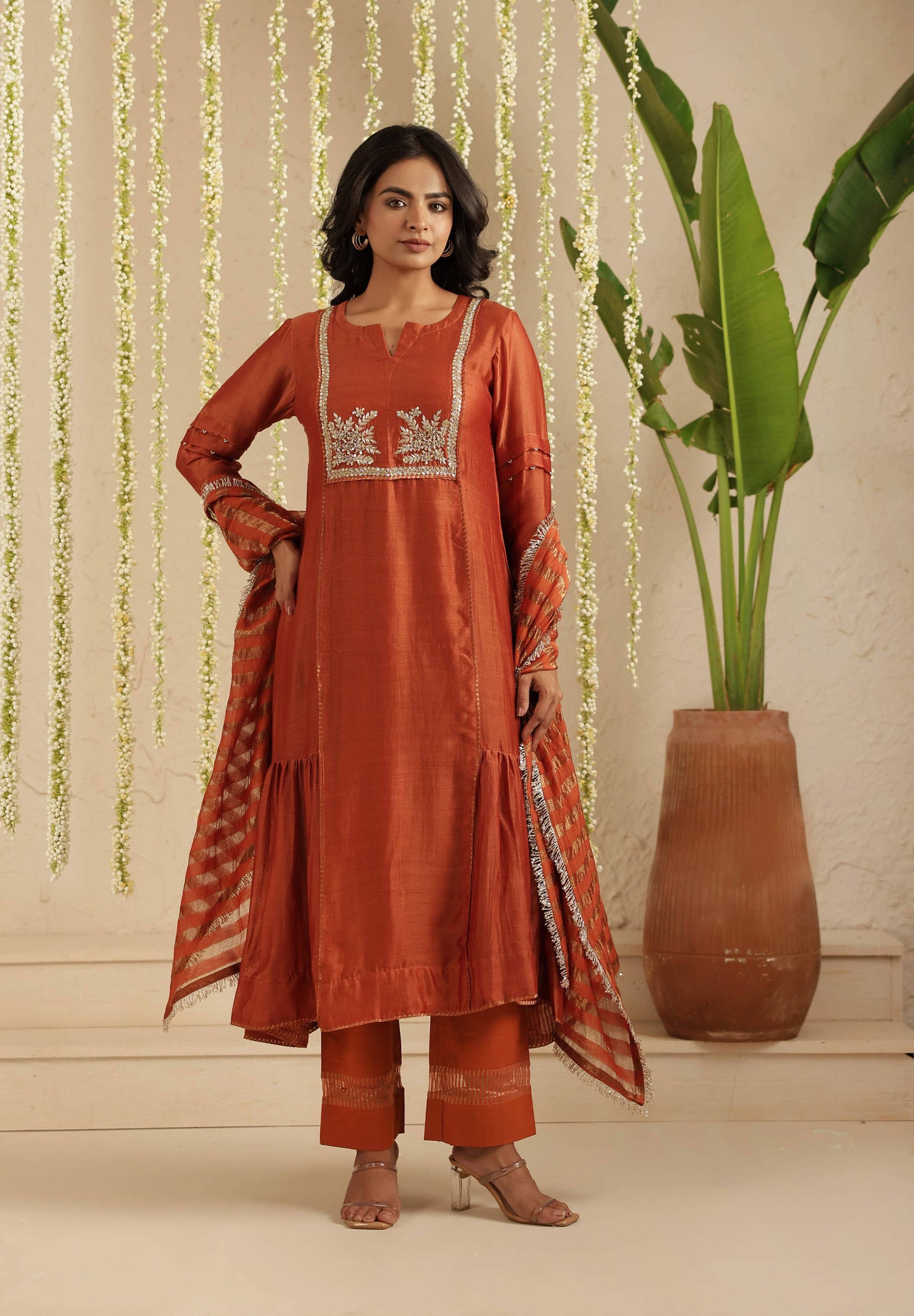 Rust Tier Anarkali