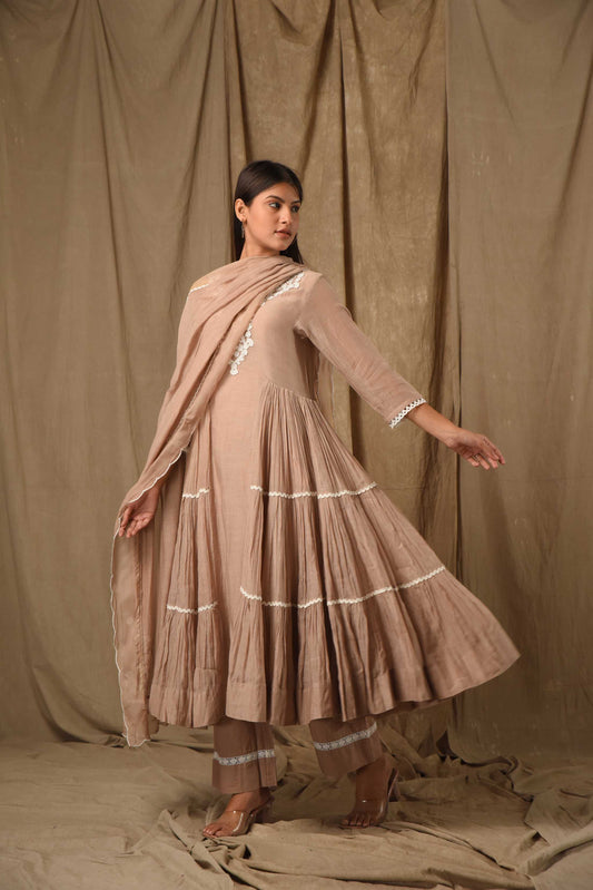 Beige Dress