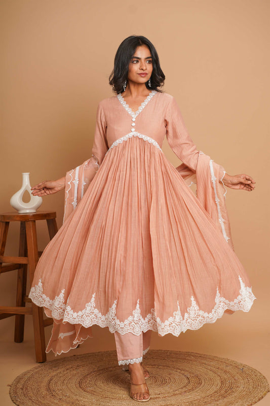 Peach Pink Dress