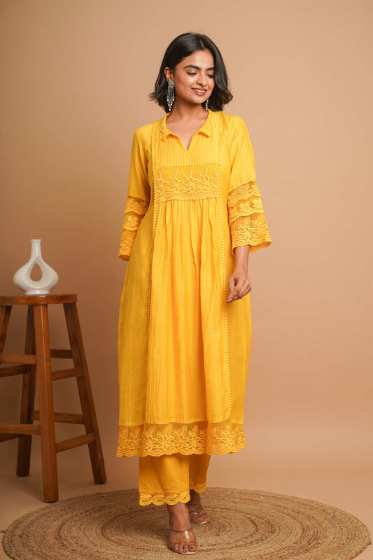 Lemon Yellow Dress