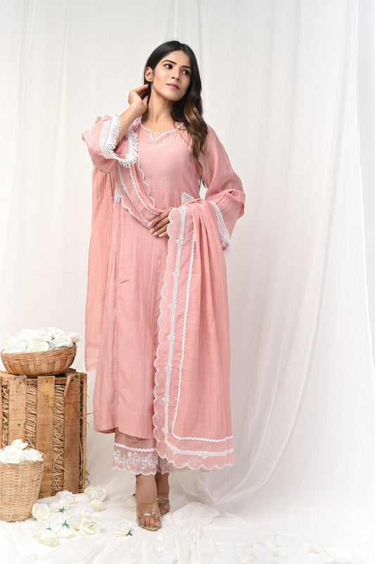 Crepe Color Dress