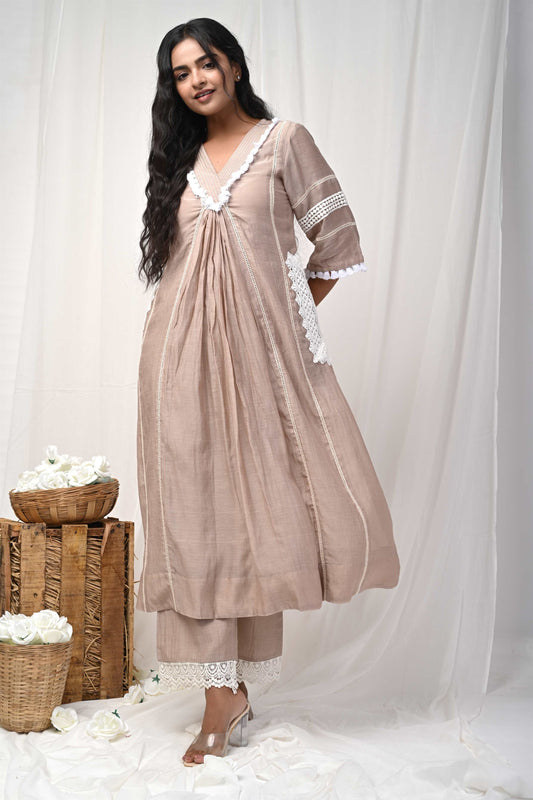 Almond Yellow Dress