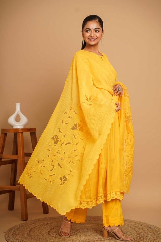 Bright Yellow Dress
