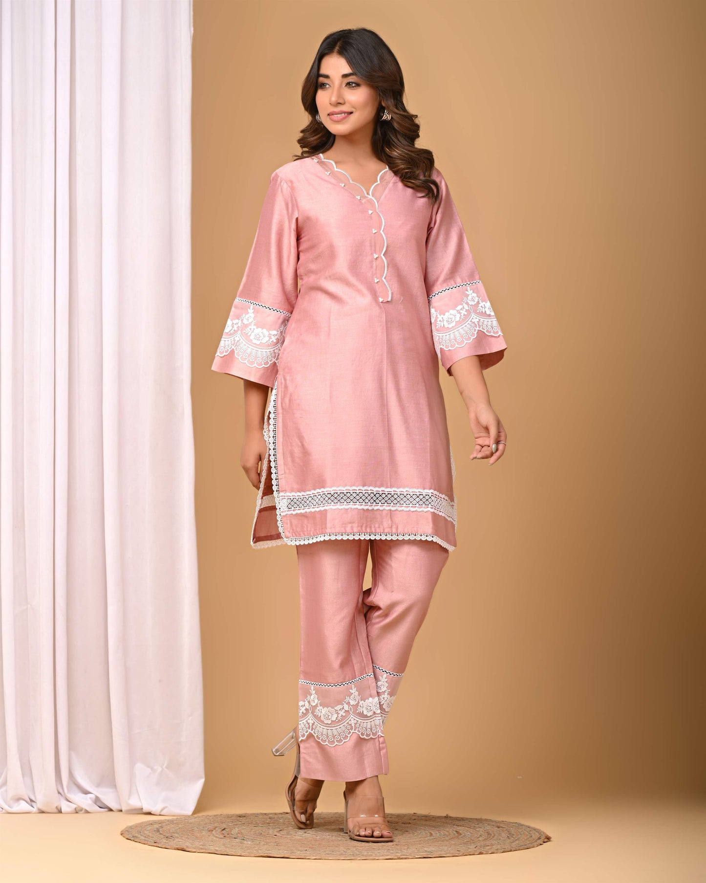Dusty Peach Co-ord Set