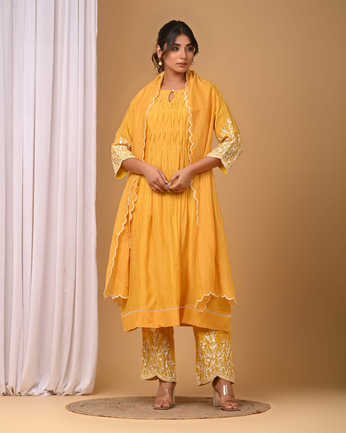 Sunshine Yellow Suit set