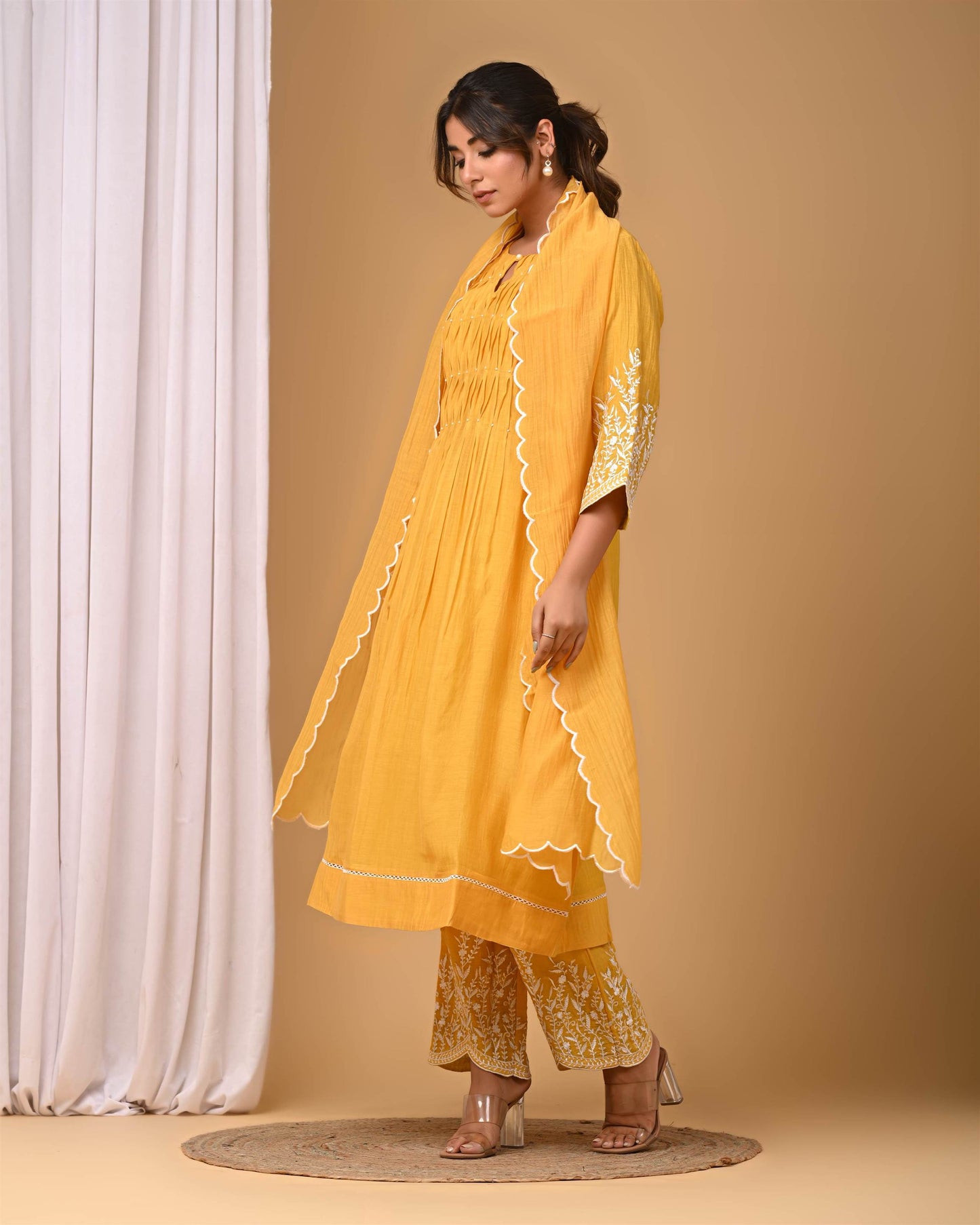 Sunshine Yellow Suit set