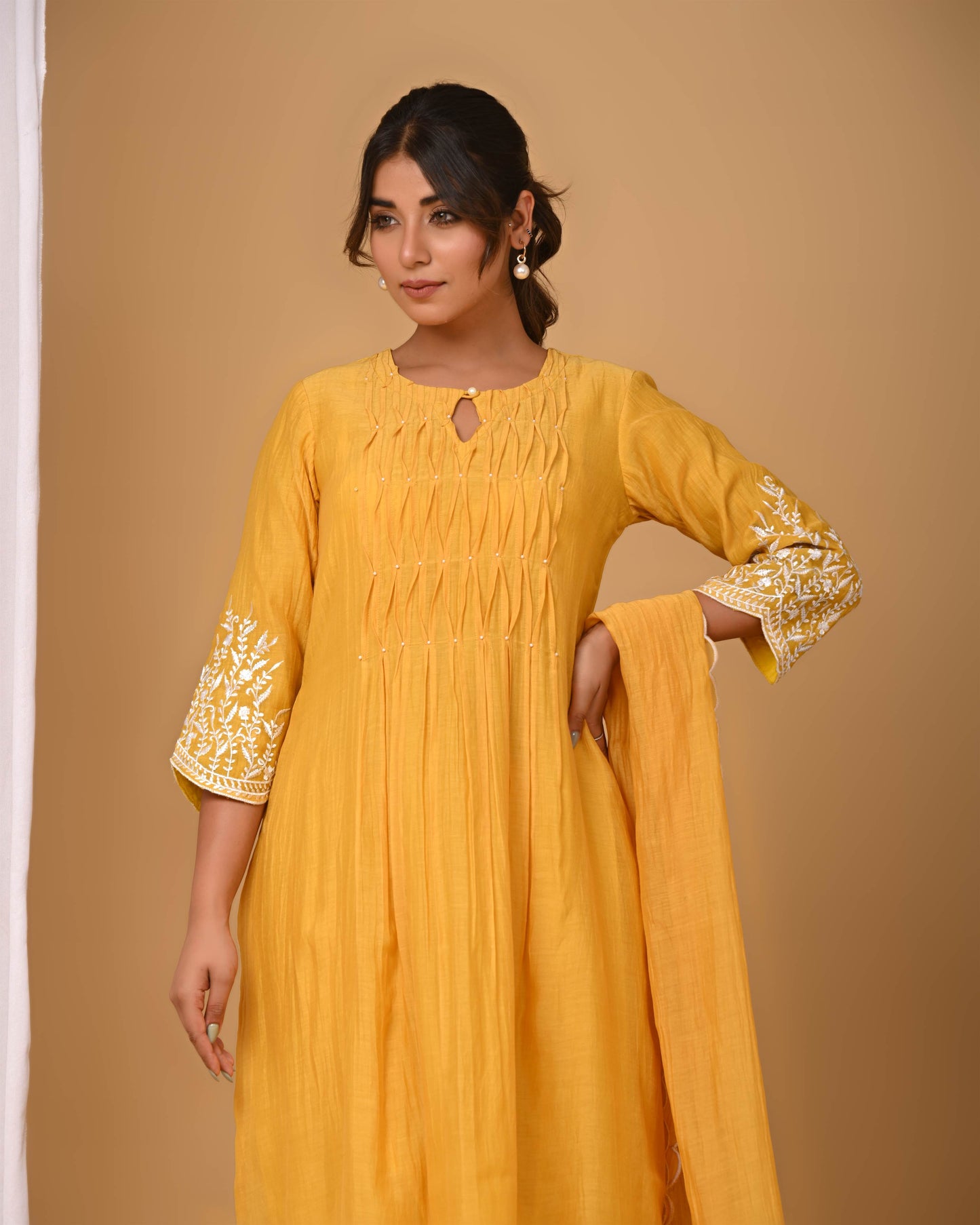 Sunshine Yellow Suit set