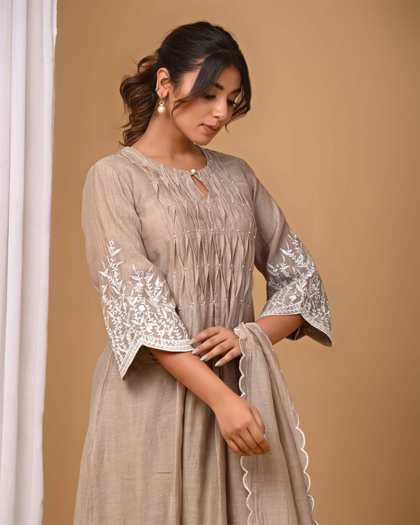 Warm Walnut Suit set