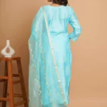 Gulabik Turquoise Suit Set