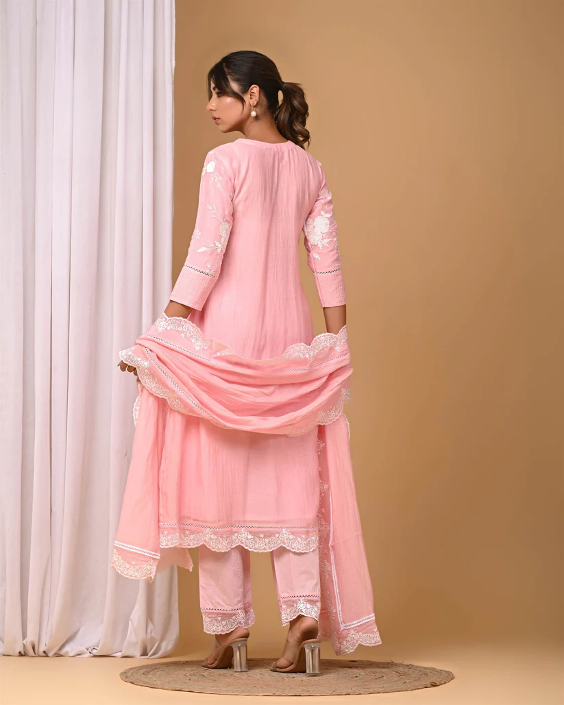 Gulabik Pretty Pink Suit Set