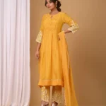Gulabik Sunshine Yellow Suit Set