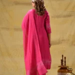 Gulabik Hot Pink Lace Set