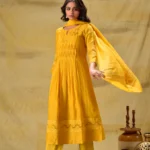 Gulabik Deep Gold Lace Set