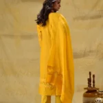 Gulabik Deep Gold Lace Set