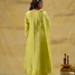 Gulabik Ambar - Lime Green Suit Set