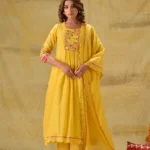 Gulabik Yellow Multicoloured Embroidery Suit Set
