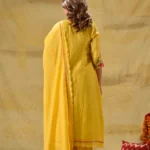Gulabik Yellow Multicoloured Embroidery Suit Set