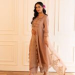 Gulabik Kanak Suit Set - Champagne