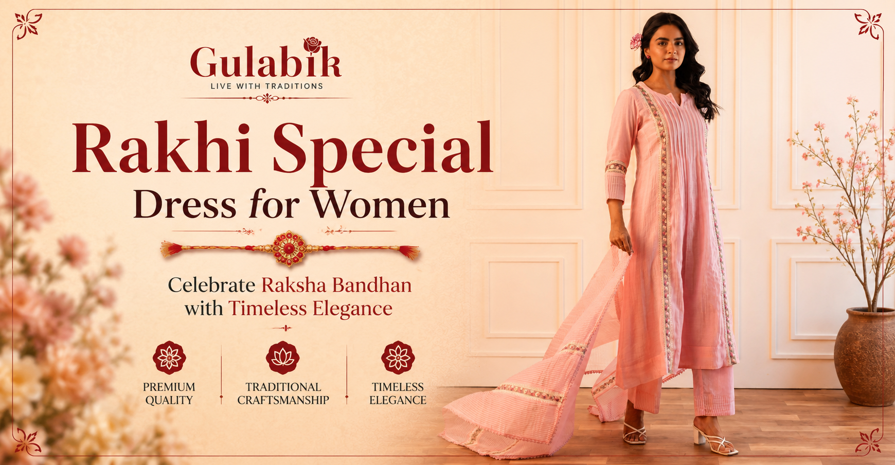 Rakhi Special Dress for Women