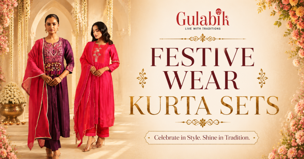 Festive wear kurta sets