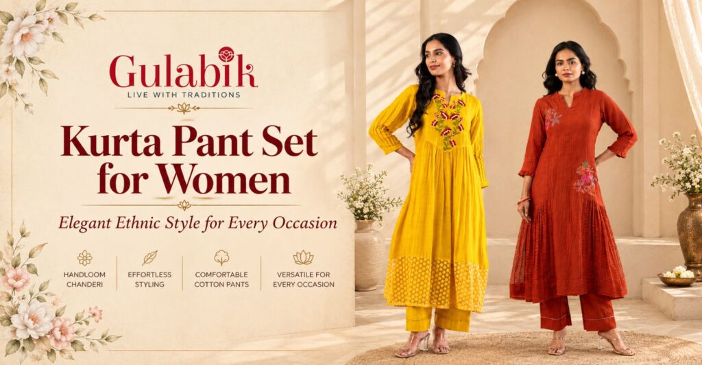 Kurta Pant Set for women